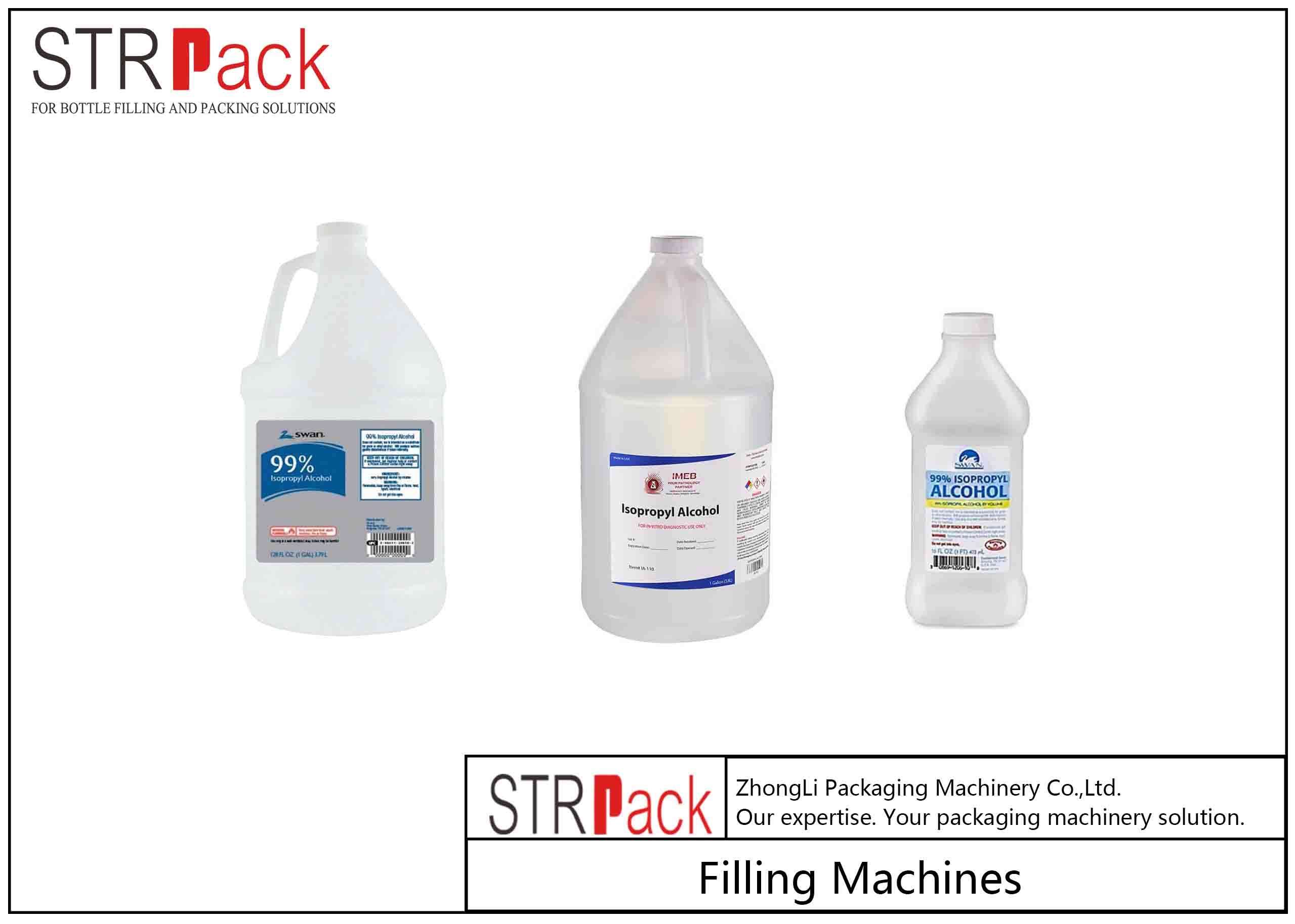 Detergent Multihead Linear Filling Machine For Customizable Volume Of Bottles