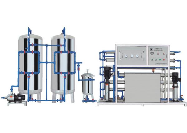 2000LPH RO Purifier Water Treatment Equipment Stainless Steel Tank With Quartz
