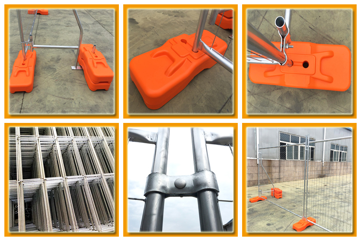 Safety Galvanized Welded Wire Mesh Temporary Fencing