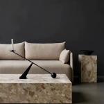 Modern Minimalist Black Creative Personalized Geometric Lines Restaurant