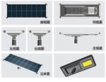 Hot sale 80W Flat Panel Design Solar Integrated solar light led Street Light