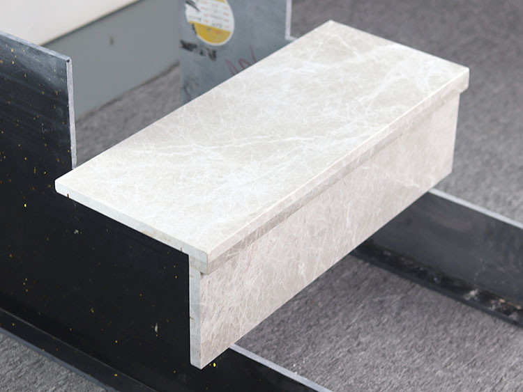 Customizable Grade AAA Stair Ceramic Tiles , 17mm Natural Stone Stairs