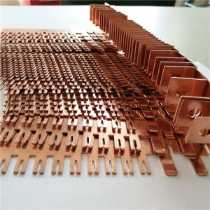 China Customized Metal Stamping Parts High Precision Brass Sheet 0.2-5mm Thickness wholesale