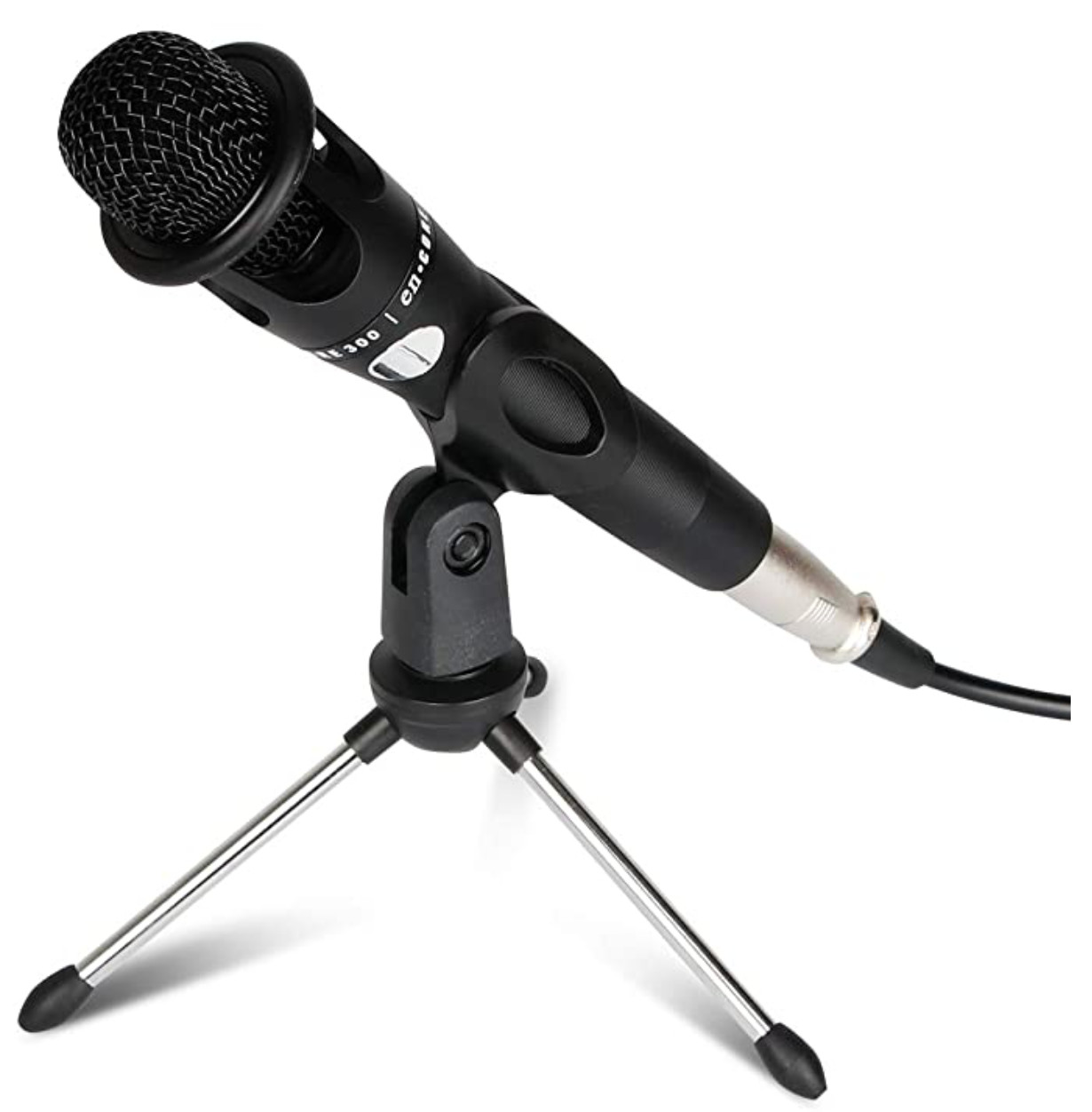 Double Mesh 360 Degree 17cm Microphone Stand With Pop Filter
