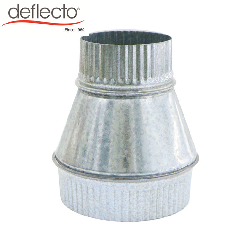 UL Pipe Fitting Air Duct Reducer 6 Inches To 8 Inches Ventilation Parts