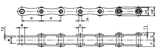 Hollow Pin Chains