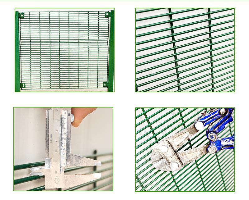 Manufacture PVC Coated Military Anti-Climb 358 High Security Fence