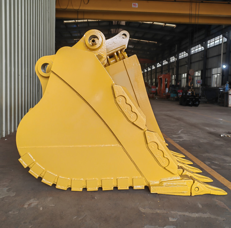 0.8m3 PC200 Excavator Rock Bucket Heavy Duty For Construction for telescopic teledipper arm