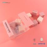 Squares Shape Makeup Puff Sponge Flawless 100% Water Hydrophilic Polyurethane