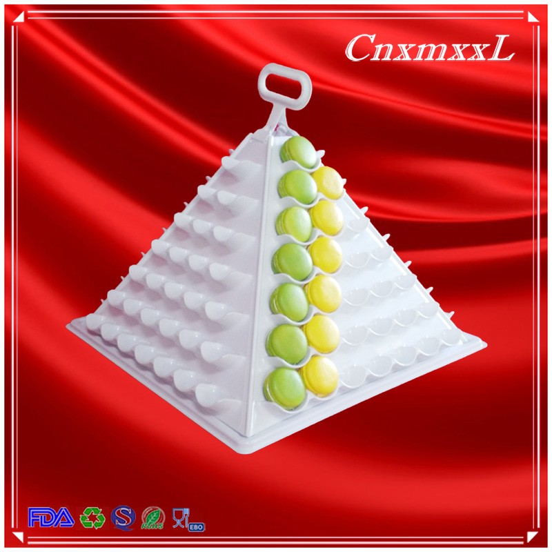 4 Tier Macaron Tower Dessert Food Display Stand For Cake Shop Sweets Packaging Box