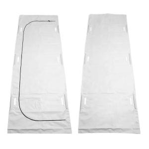 China White Medical Funeral 200KG / 440lb Corpse PVC Body Bag wholesale