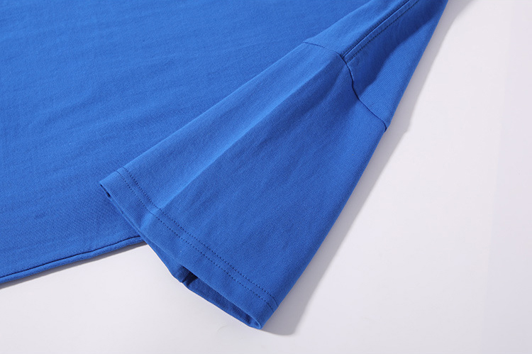 Heavy Cotton Blank T Shirts 260g T-Shirt Private Label Soft Round Neck Woven Method