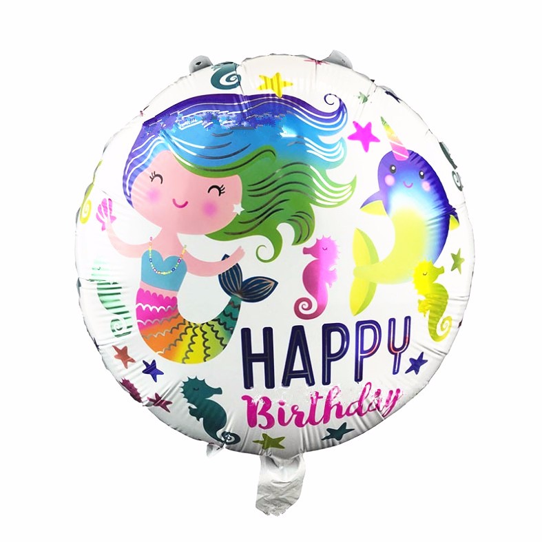 Mylar cartoon helium foil balloons