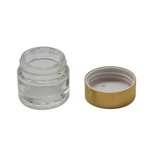 China Cosmetic Screw Aluminium Cap 20ml Empty Cream Bottles wholesale