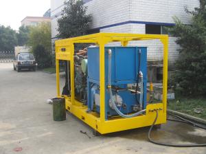 China 630Bar Industrial Water Jet Cleaning Machine Diesel Engine Powered wholesale