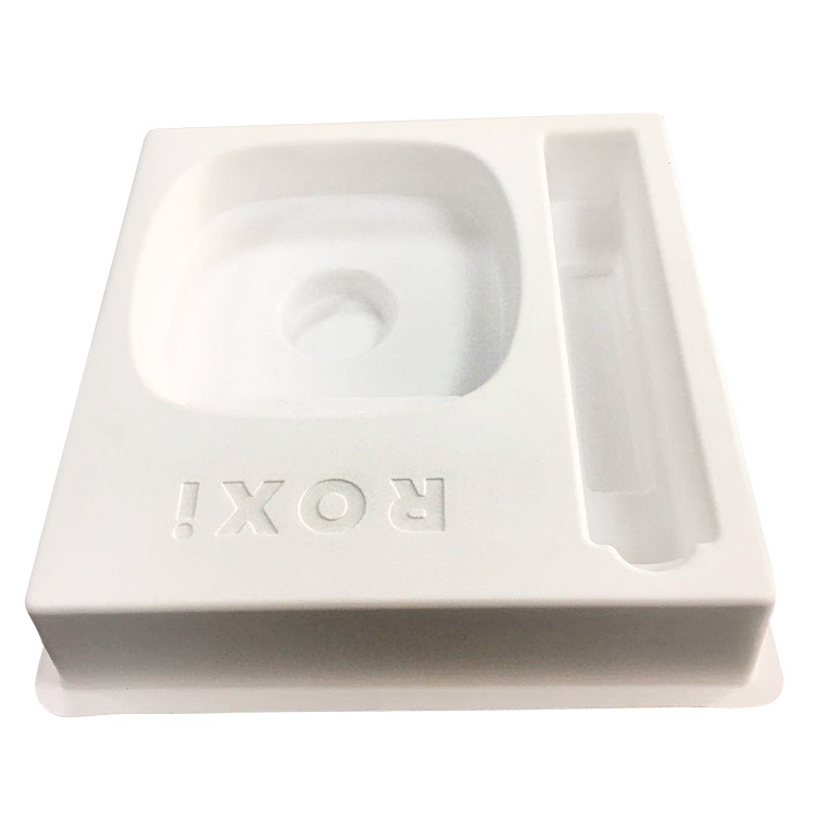 Disposable A4 Paper Wet Press Pulp Tray Biodegradable Oil Resistant