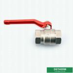 Yellow Finished Superior Quality Brass Ball Valve For Fluid Application Use