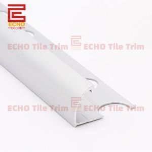 China 11mm Bullnose Edge Aluminum Tile Trim Wall Tile Angle Profiles wholesale