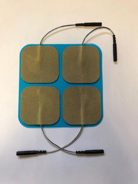 Reusable Tens Electrode Pad For Relieve Pain Body Massage Physical Therapy OEM