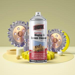 China Aeropak Screen Cleaner Spray 200ml For Macbook Foam Display wholesale