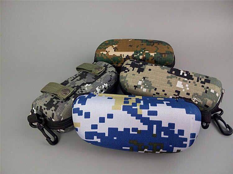 fashion light weight sunglasses case with plastic clip for sports eyewear goggles cases