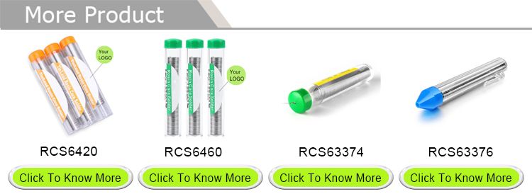 Rosin Core Tin Solder Wire 2.0% Flux Content Melting Point 183 - 191℃
