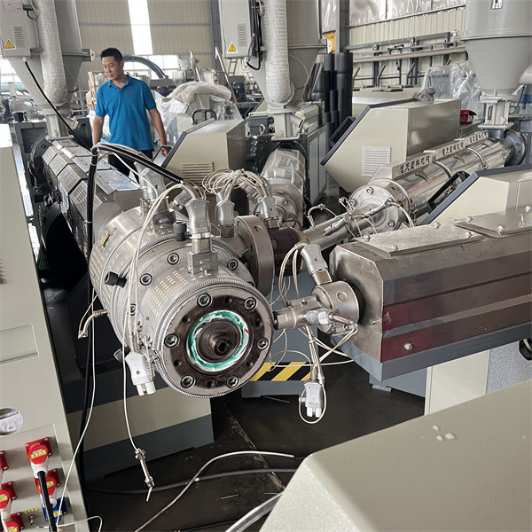 20-110mm PPH PE PPR Pipe Making Machine , Water Tube Extruder Machine