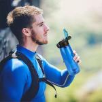 1000ml Ultrafiltration Camping Water Purifier Bottle Frosted UF Membrane
