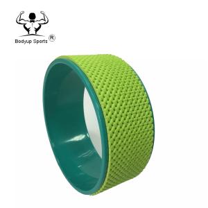 China Woven Texture Mini Yoga Wheel 500 Lbs Breaking Strength Beautiful Appearance wholesale