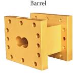 Customized Twin Screw Extruder Barrel Wear Resistant Integral Sleeve Barrel