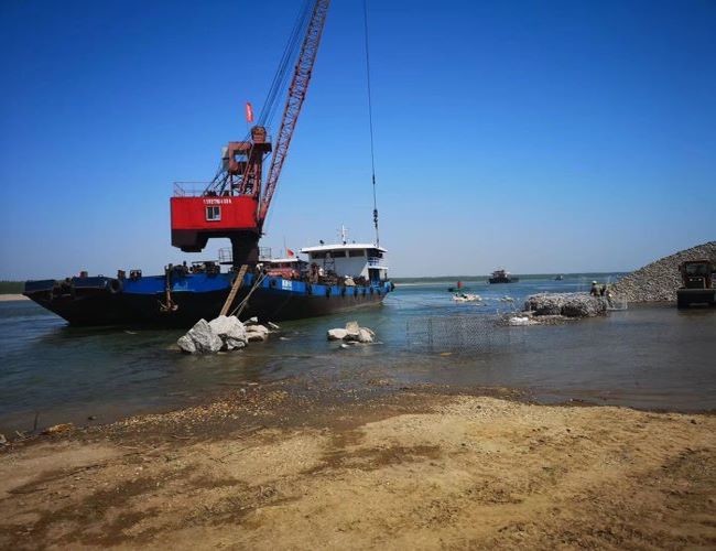 Defensive Barriers Zinc Coated Hexagonal Gabion Box