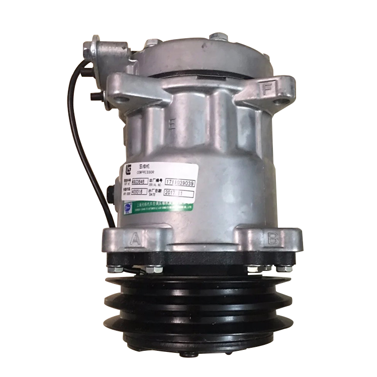 Newly Designed 49C0646 AC Compressor For Liugong Construction Machinery Wheel Loader