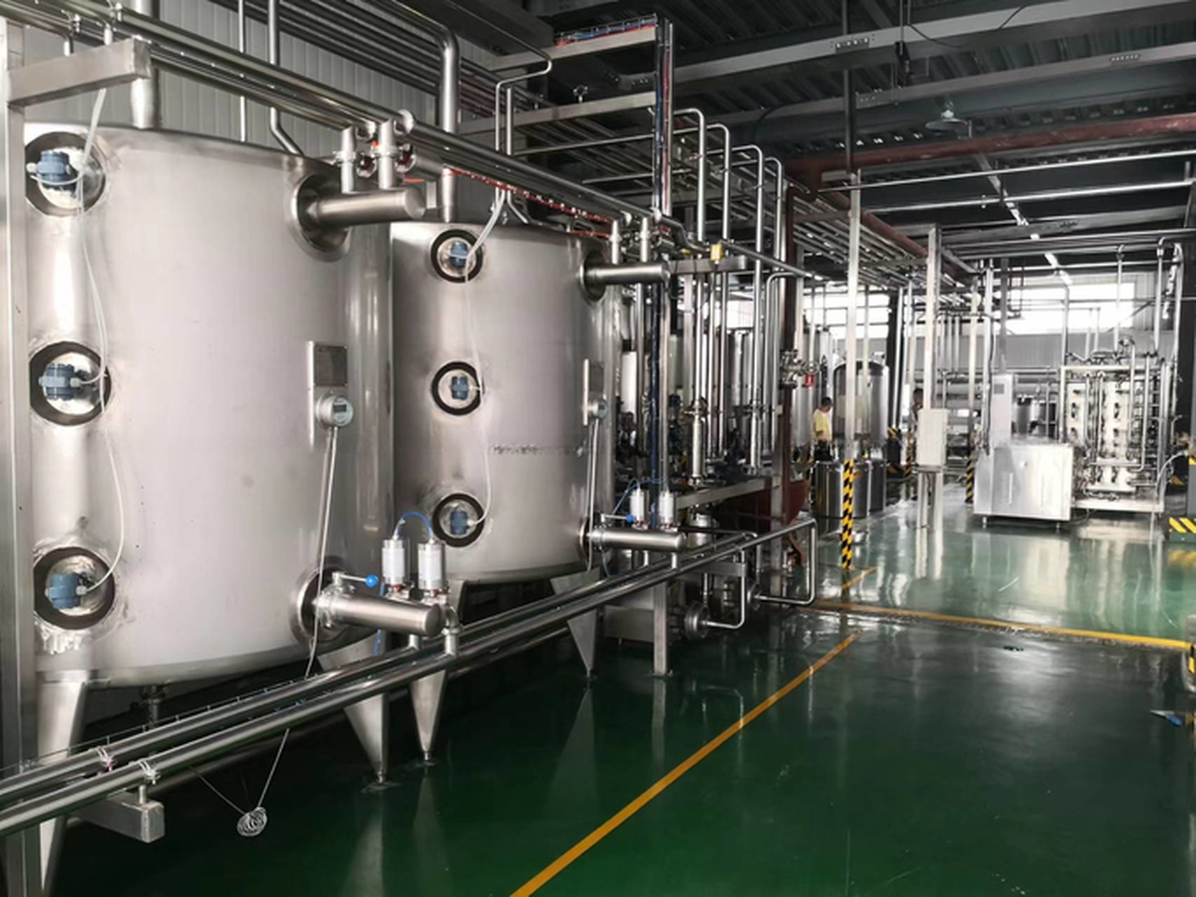Customised Voltage Continuous Ultra High Temperature Pasteurized Oat Milk Processing Line