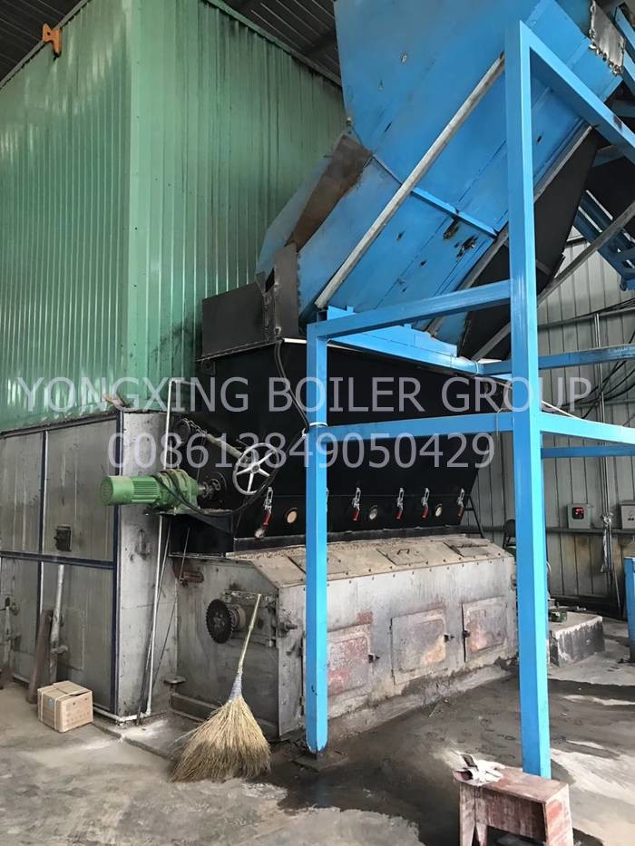 Q345R Horizontal Biomass Fired Steam Boiler , Biomass Pellet Steam Boiler