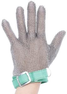 China Food Grade Stainless Steel 304 Ring Mesh Butcher Safety Gloves wholesale