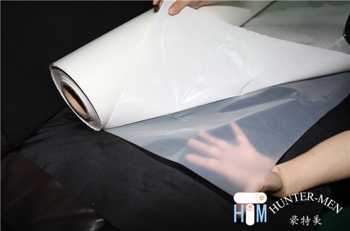 Double Sided TPU Hot Melt Adhesive Film For Bonding Leather