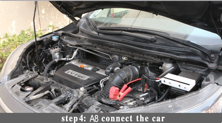 Auto jump starter ,supply power for Phone, Laptop & Car Emergency power