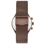 IP Bronze Coating Ladies Stainless Steel Watches , Luxury Women'S Chronograph