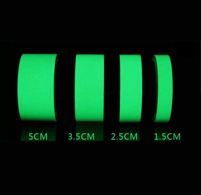 Outdoor Duct Glow In The Dark Anti Slip Grip Tape Reflective Photoluminescent Tape For Stairs