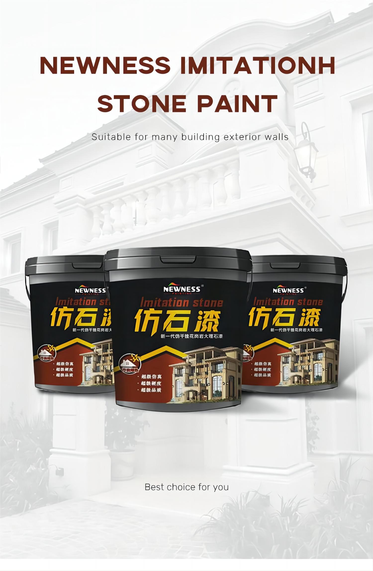 Various Colors Stone Effect Liquid Coating Marble Chip Paint for Decorative Granite Stone