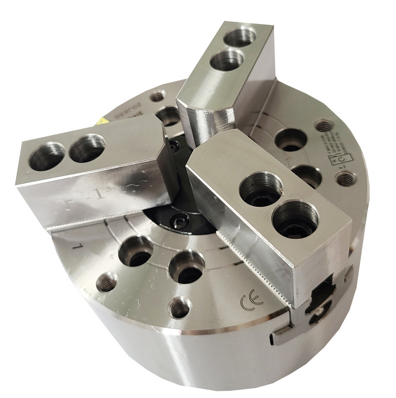 CNC Hydraulic 3 Jaw Solid Power Lathe Chuck
