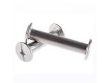 Stainless Steel Chicago Binding Barrels and Screws Big Truss Head Slotted Drive