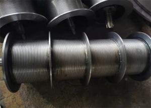 China LBS Diameter 800mm Grooved Drums Winch Drum Parts Alloy Steel wholesale