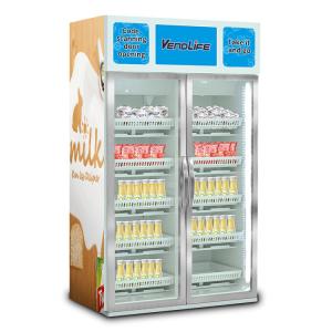 China Fruit Snack Vending Machine CQC Certified MDB System Refrigerated wholesale