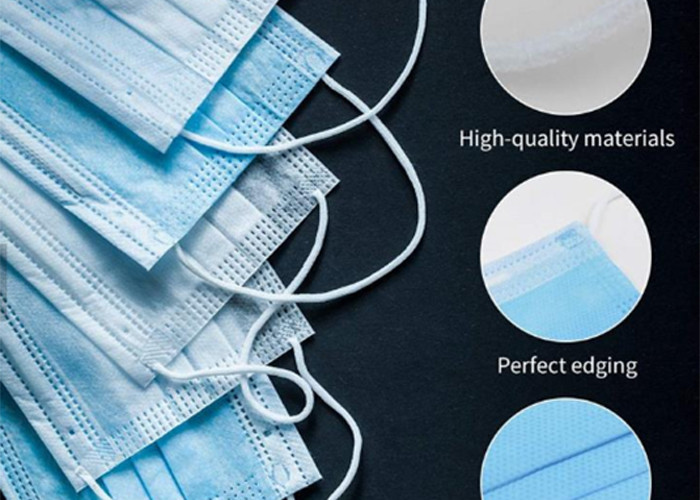 Breathable Disposable Surgical Masks , Anti Saliva Hospital Mouth Mask