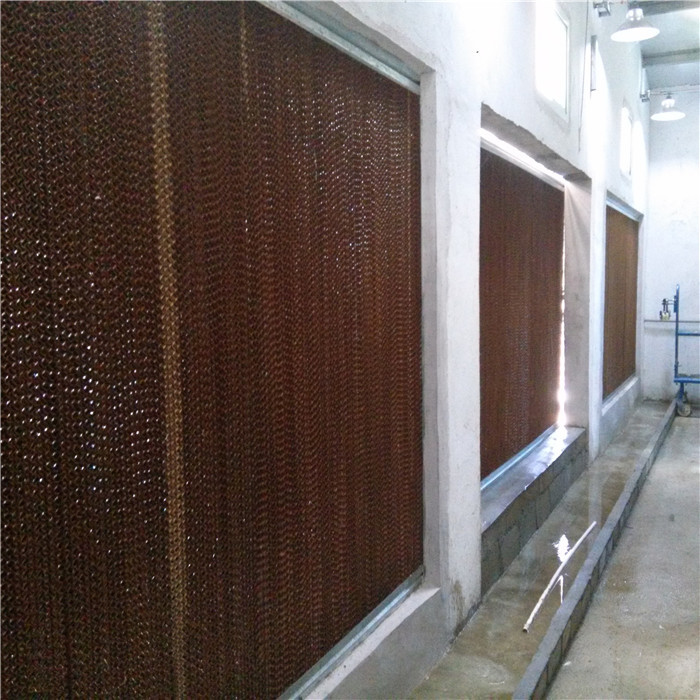 Waterproof Poultry Farm Management System , No Micro Hole Air Cooler Side Pads