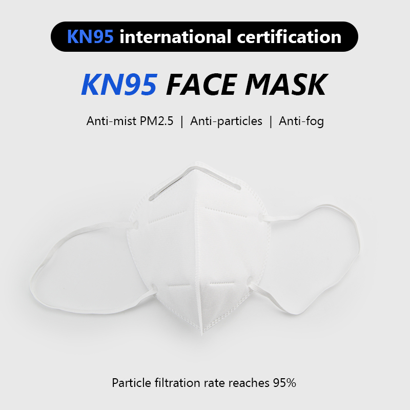 Medical Polymer Earloop Face Masks 4 Layers 96% High Filtering Efficiency