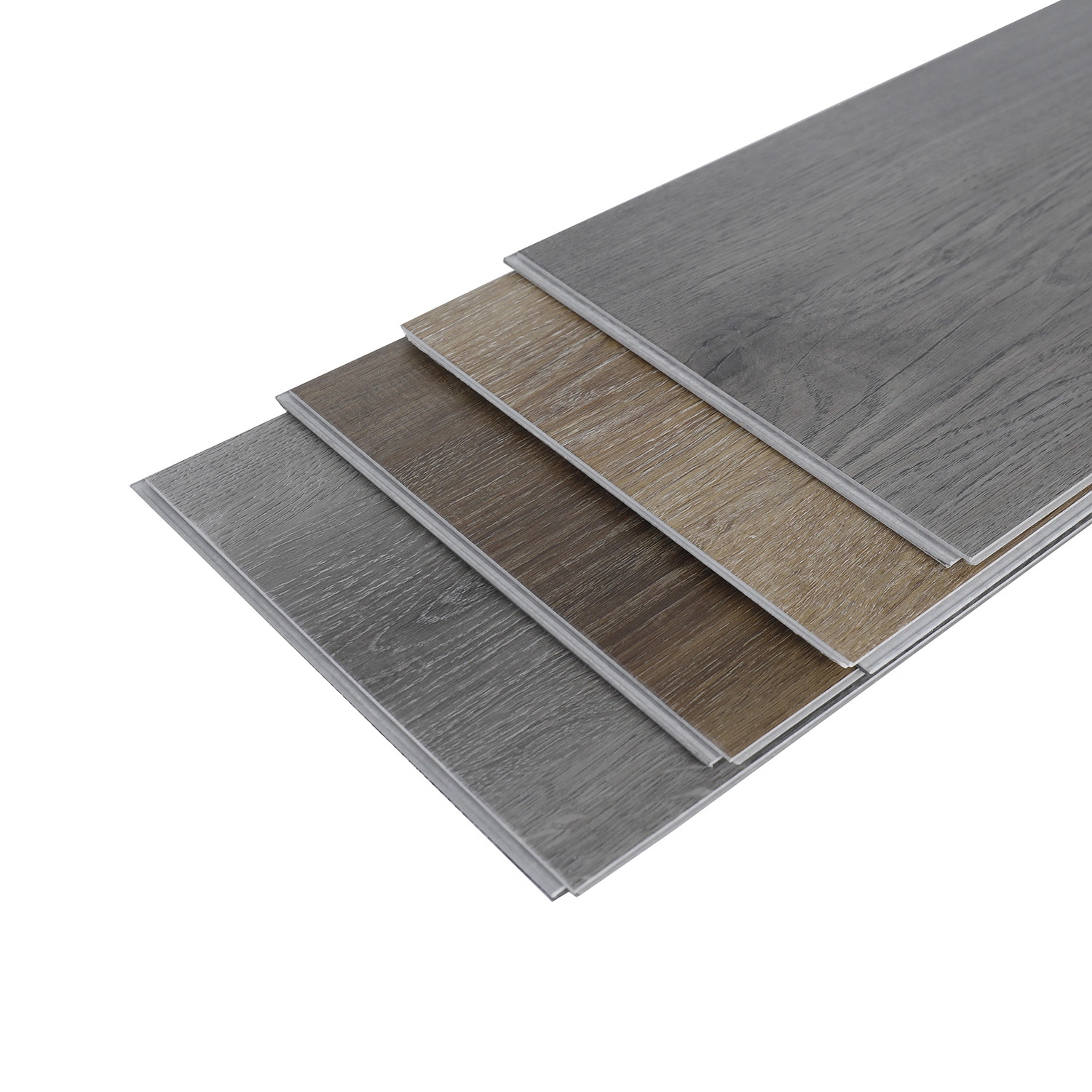 Hotel Must-Have 4mm Anti-Scratched SPC Click Floor with Plastic Stone Composite Tile