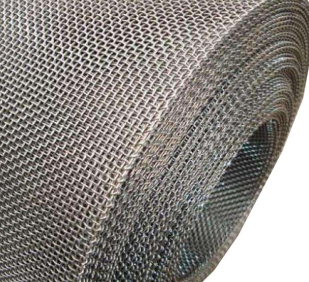 Silver Stainless Steel 316L 40 Inch Woven Wire Panels Industrial