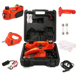 China 3 in1DC 12V electric hydraulic jacks with impact wrench wholesale